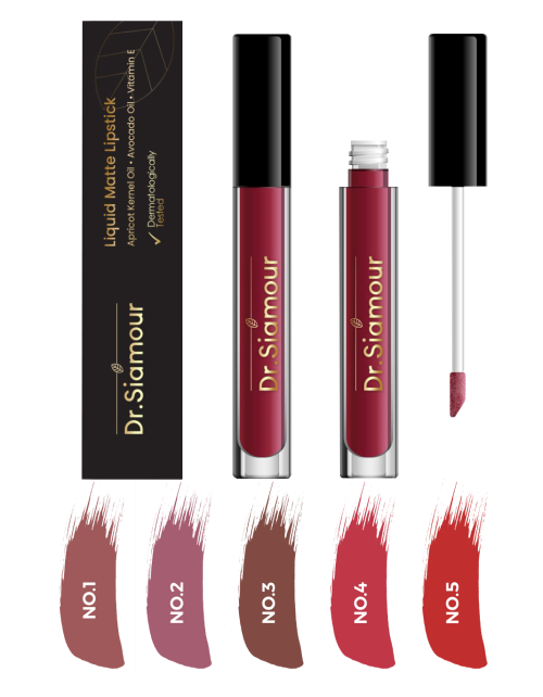DR. SİAMOUR LIQUID MATTE LIPSTICK NO: 1